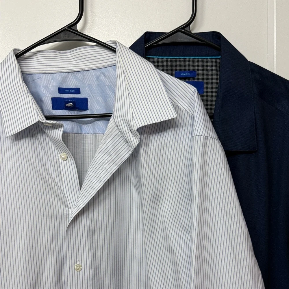 Men's Blue Striped Shirt